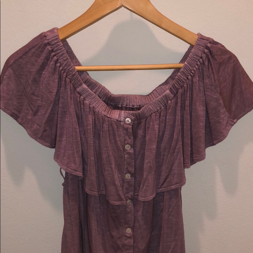 Off the shoulder top